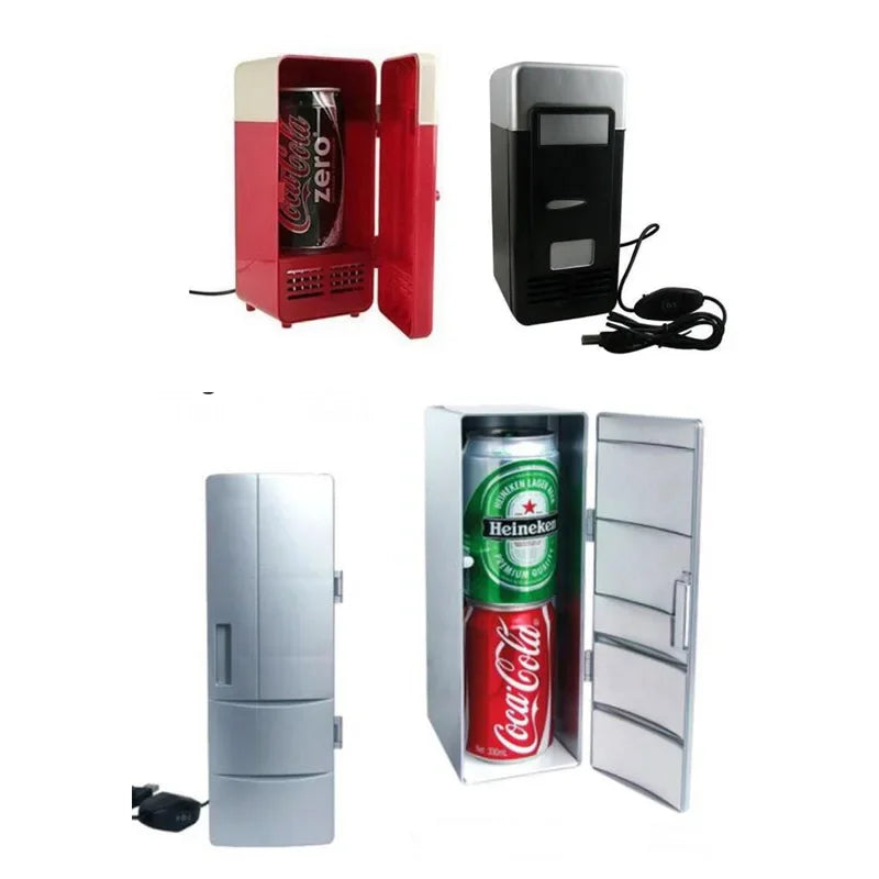 Mini USB Refrigerator with LED Light