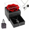 Heart-Shaped Gift Box with Necklace